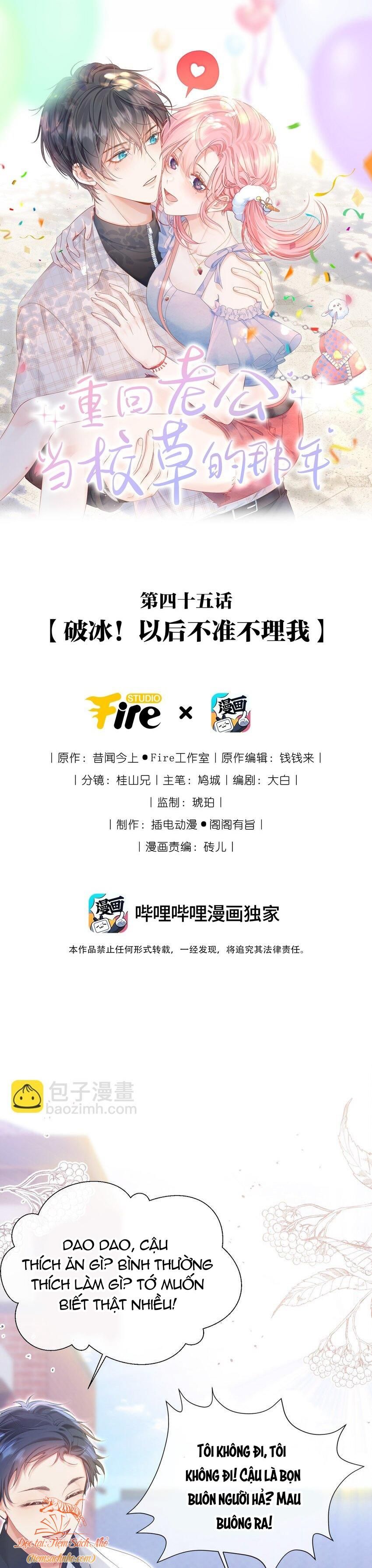 đọc truyện [end] Xuyên Về Năm Đó Ông Xã Làm Hot Boy Học Đường Chương 45 ảnh 1 tại Giả Dược