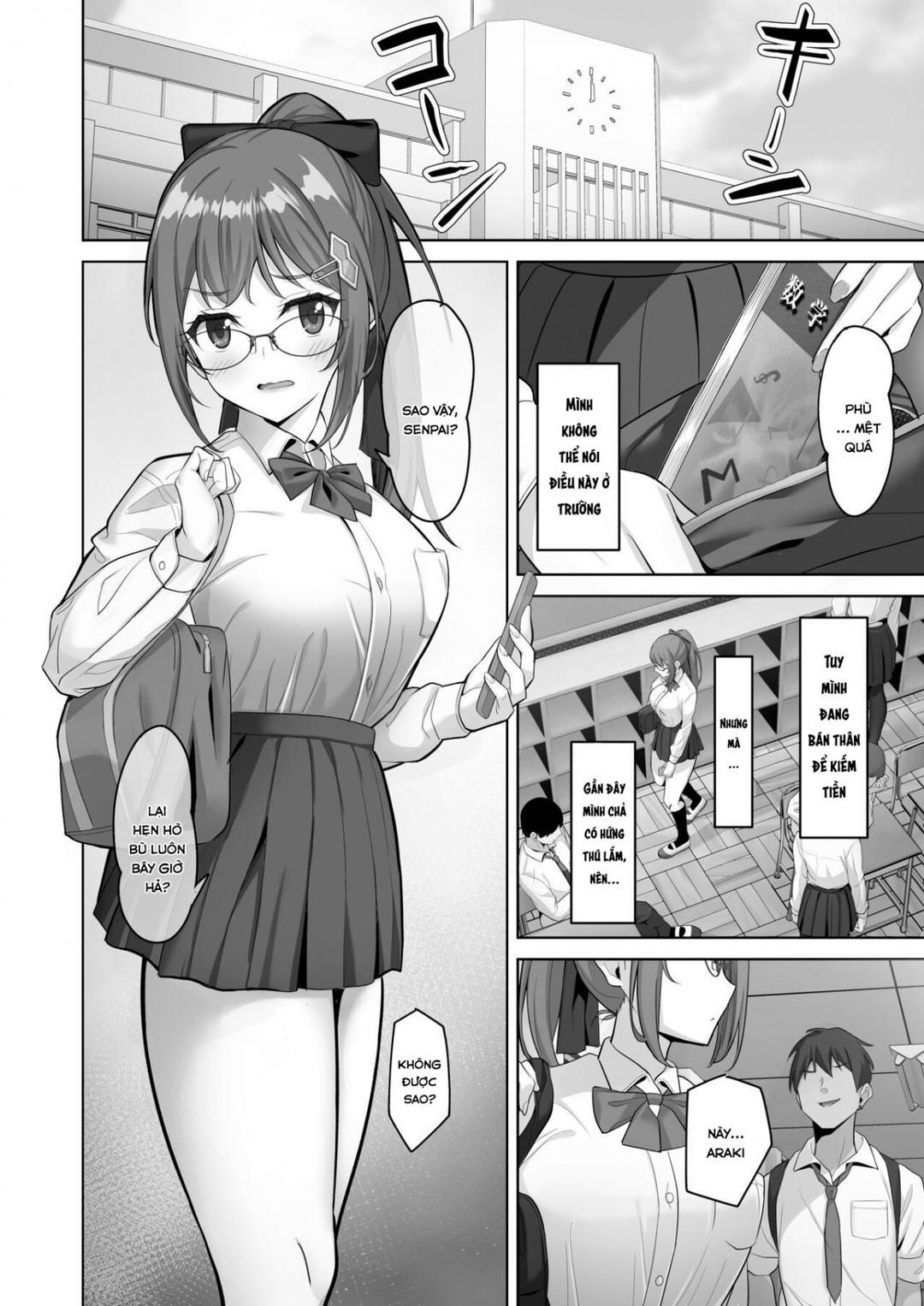 đọc truyện Enkou-chan No Papakatsu Nikki 3 ~araki Nonoka No Baai~ Oneshot ảnh 4 tại Giả Dược