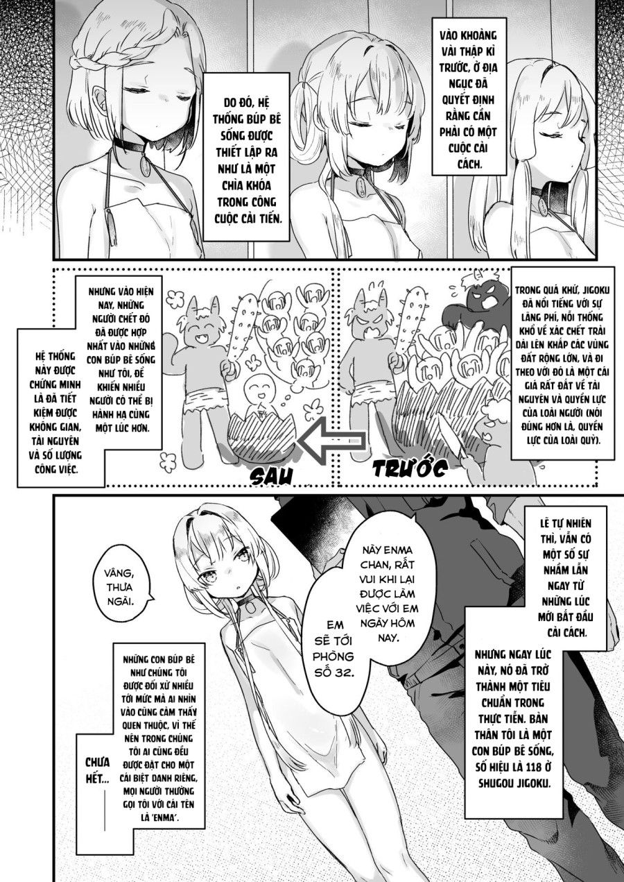 Enma-chan, Búp Bê Ở Địa Ngục. Oneshot page 7 - Giả Dược