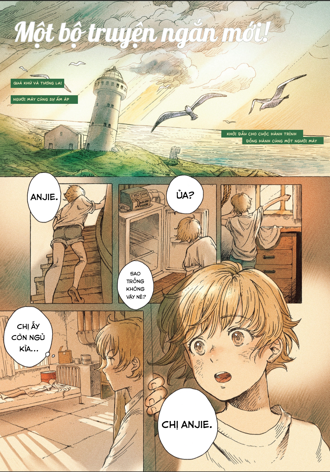 đọc truyện Erio Và Cô Nàng Người Máy  Chương 1 ảnh 2 tại Thiên Thai Truyện