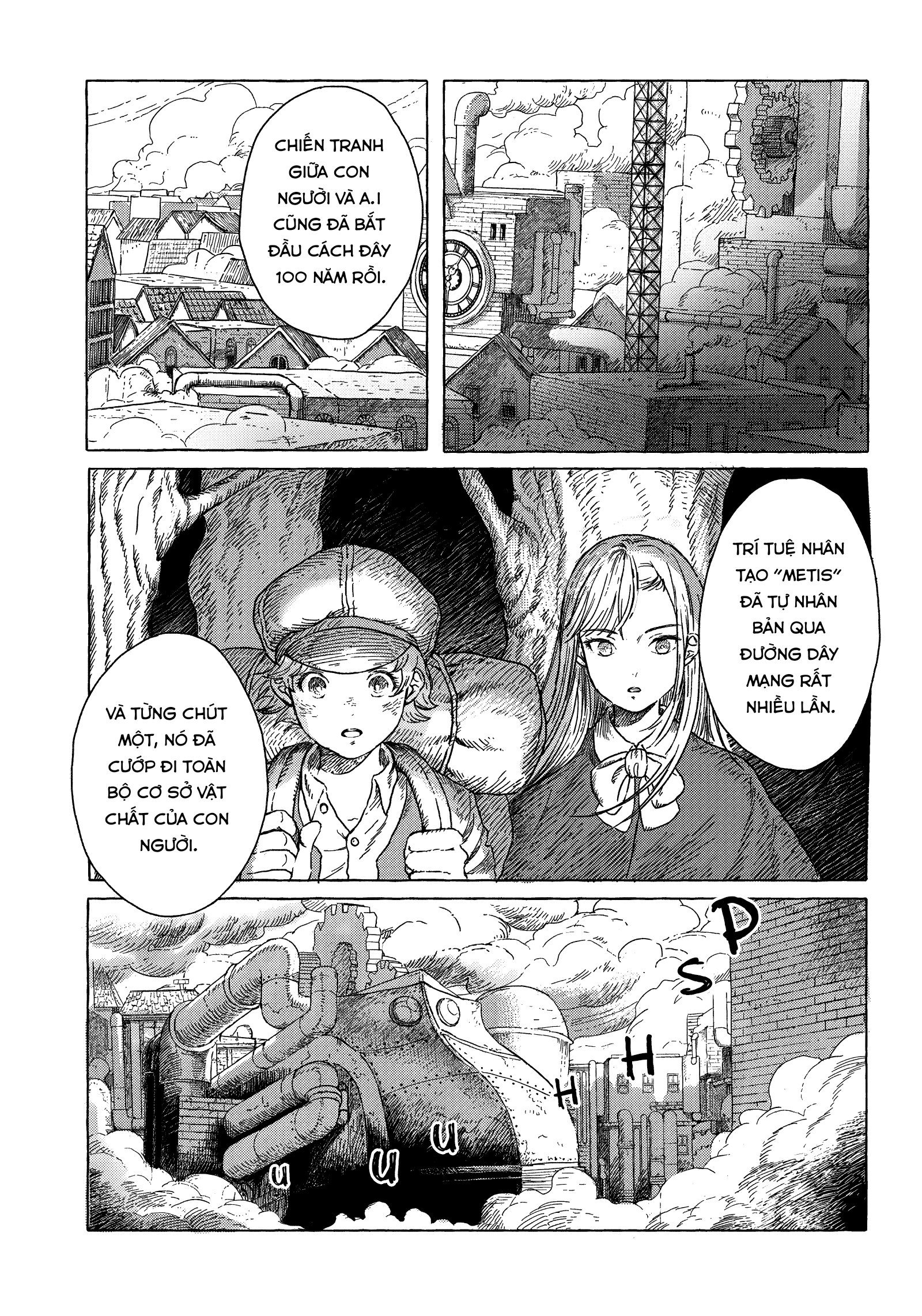 đọc truyện Erio Và Cô Nàng Người Máy  Chương 1 ảnh 25 tại Thiên Thai Truyện