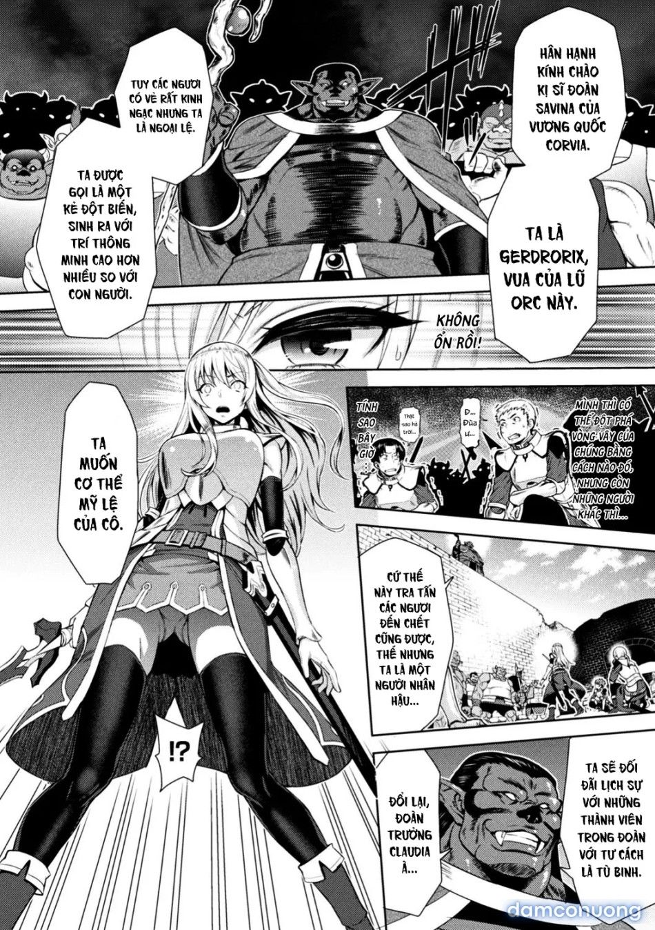 đọc truyện Erona ~the Fall Of A Beautiful Knight Cursed With The Lewd Mark Of An Orc~ Chương 1 ảnh 10 tại Thiên Thai Truyện