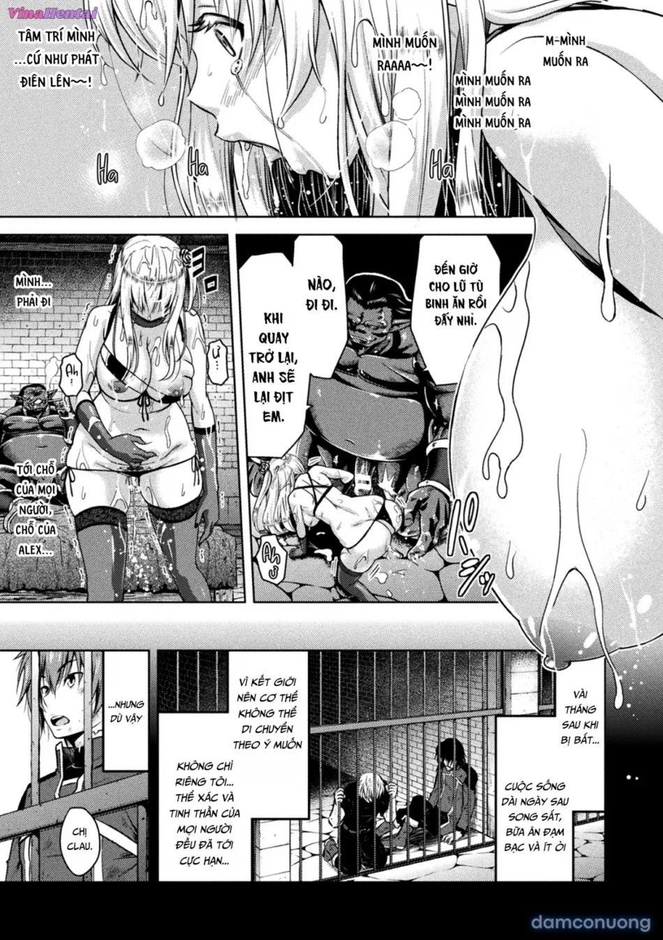 đọc truyện Erona ~the Fall Of A Beautiful Knight Cursed With The Lewd Mark Of An Orc~ Chương 3 ảnh 9 tại Thiên Thai Truyện