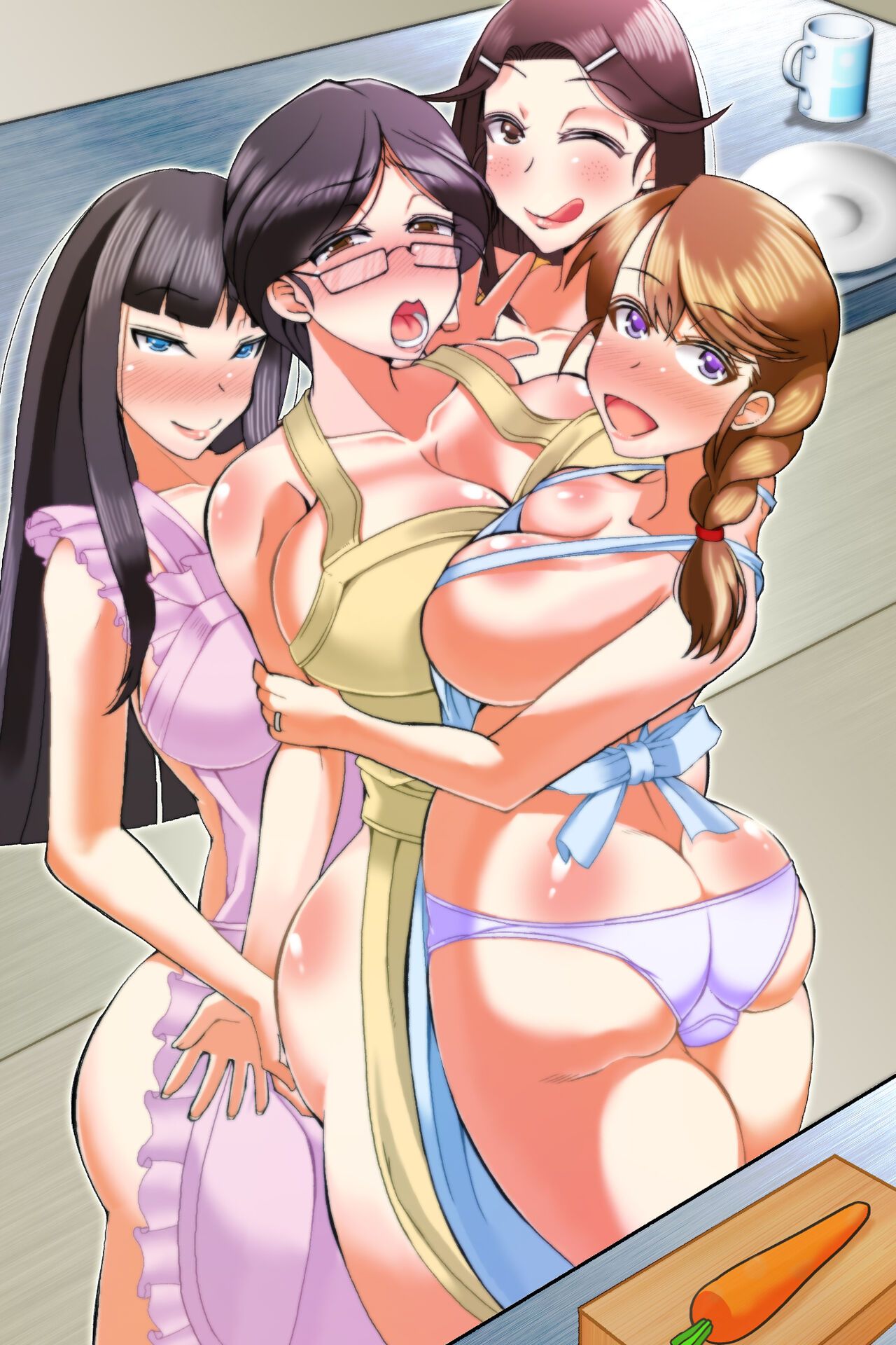 đọc truyện Erotsuma-tachi Wo Kyousei Hatsujou Oneshot ảnh 3 tại Thiên Thai Truyện