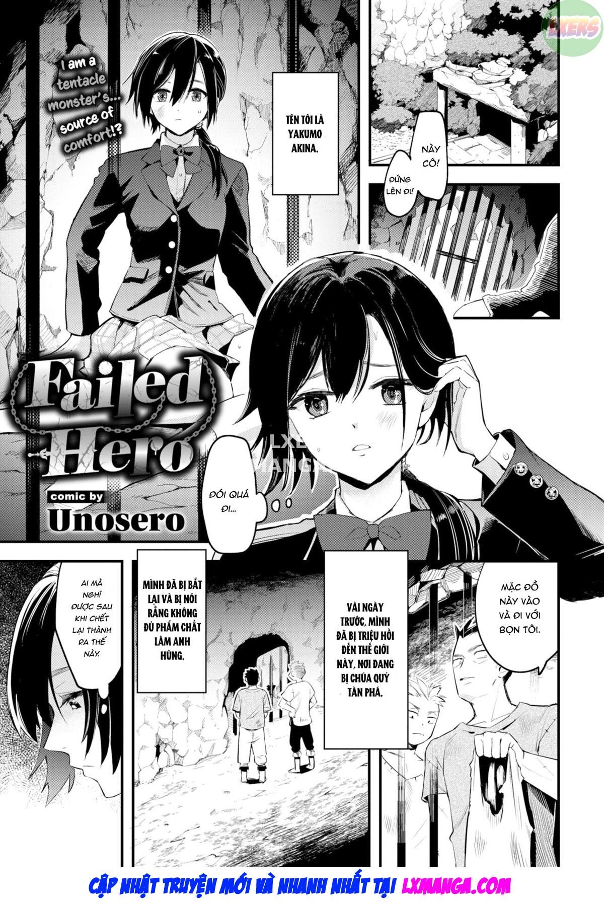 đọc truyện Failed Hero Oneshot ảnh 4 tại Giả Dược