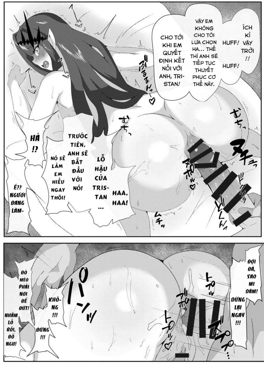Fairy Knight Và Tên Master Vô Độ. Oneshot page 34 - Giả Dược