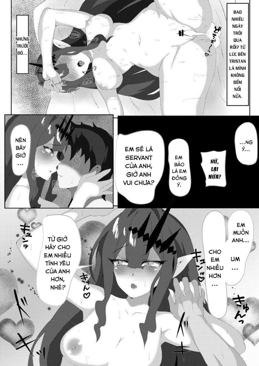 Fairy Knight Và Tên Master Vô Độ. Oneshot page 40 - Giả Dược