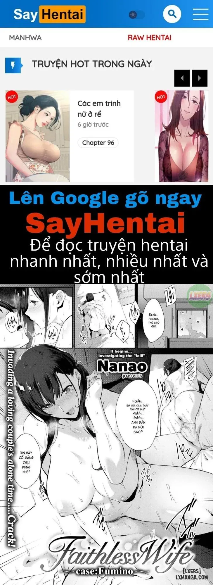 đọc truyện Faithless Wife ~case Fumino Chương 1 ảnh 2 tại Thiên Thai Truyện