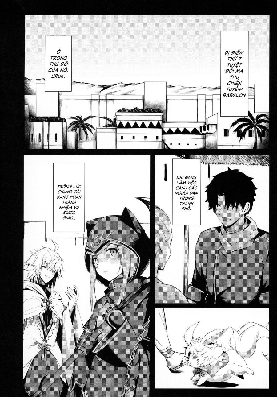 [fate] Hoạt Động Bí Mật Cùng Mash Oneshot page 5 - Giả Dược