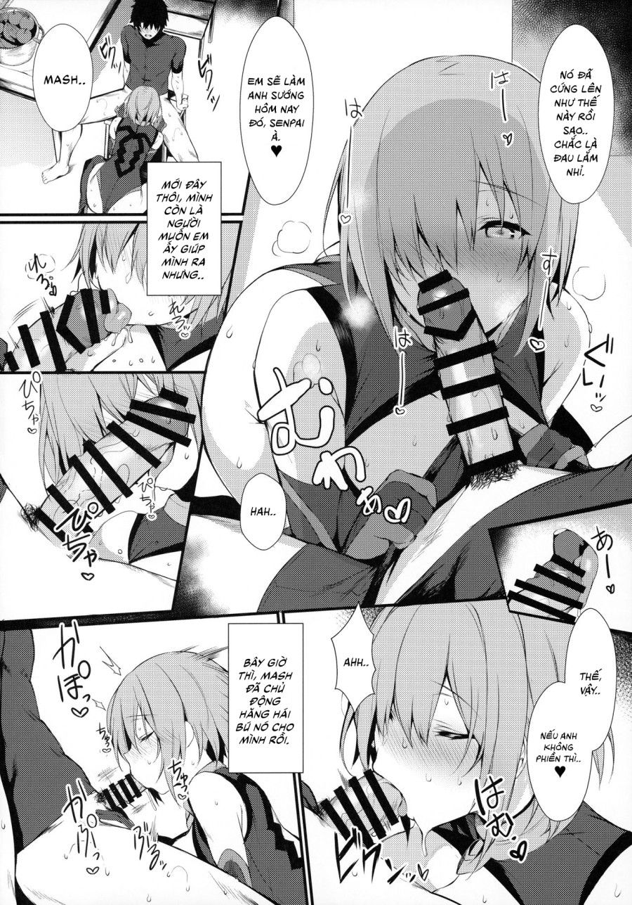 [fate] Hoạt Động Bí Mật Cùng Mash Oneshot page 7 - Giả Dược