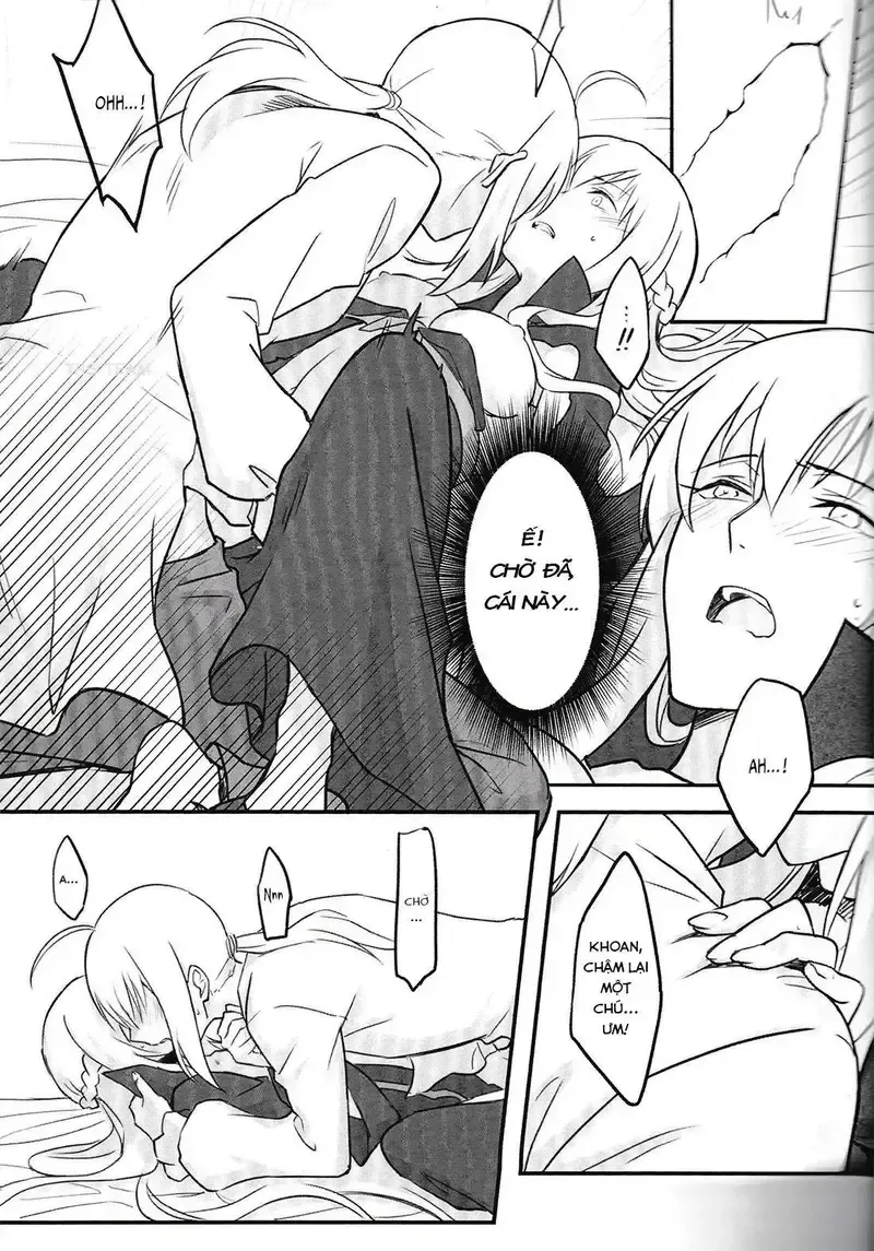 đọc truyện Fate Night - Artoria X Morgan Chương 0.5 ảnh 13 tại Giả Dược