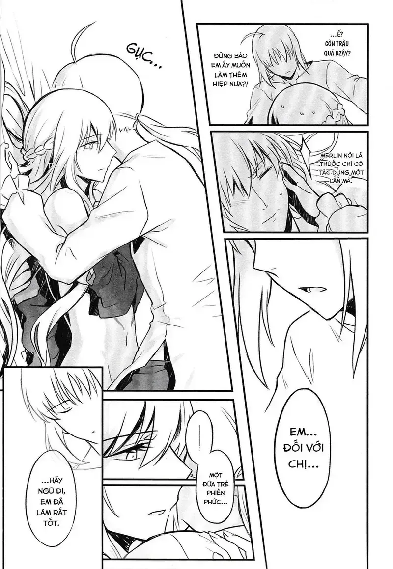 đọc truyện Fate Night - Artoria X Morgan Chương 0.5 ảnh 18 tại Giả Dược