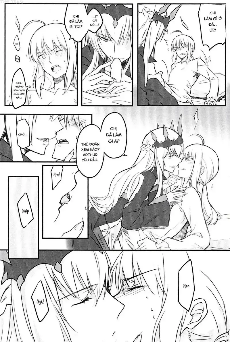 đọc truyện Fate Night - Artoria X Morgan Chương 0.5 ảnh 8 tại Giả Dược