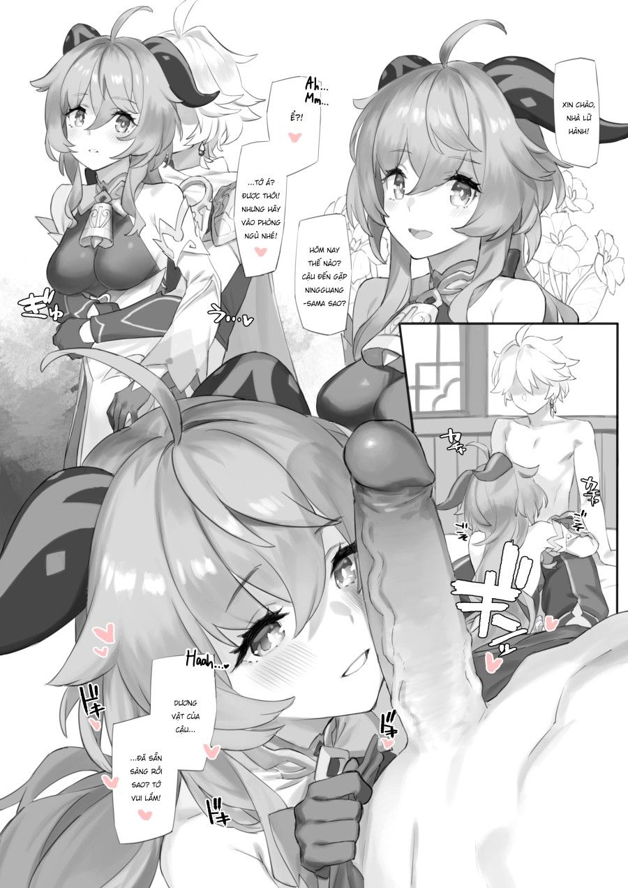 Fawning On Ganyu Oneshot page 3 - Giả Dược
