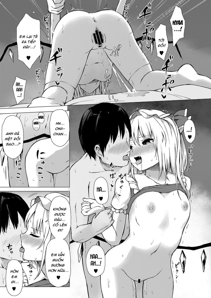 Flan-chan Và Chiếc Máy Dập (touhou) Oneshot page 20 - Giả Dược
