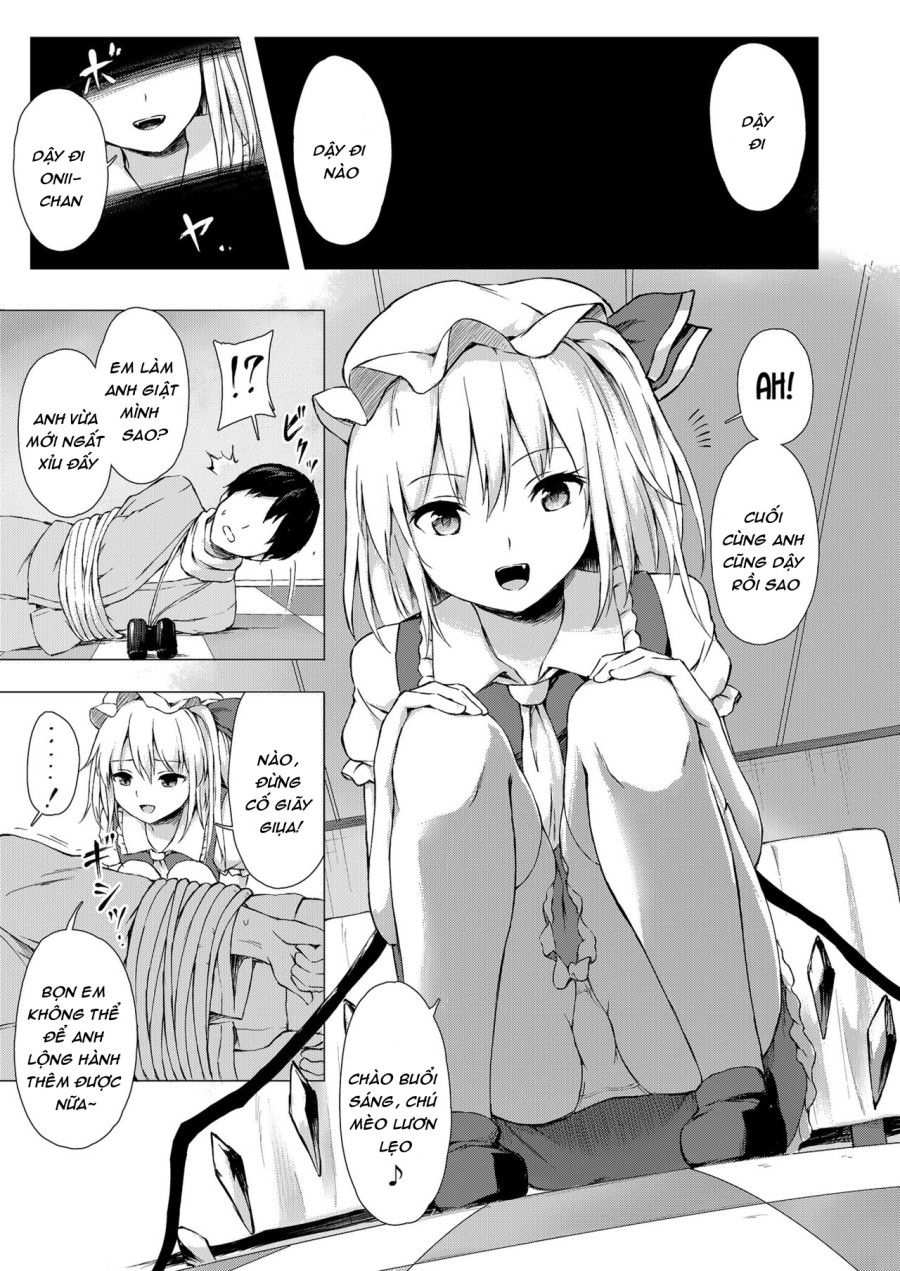 Flan-chan Và Chiếc Máy Dập (touhou) Oneshot page 4 - Giả Dược