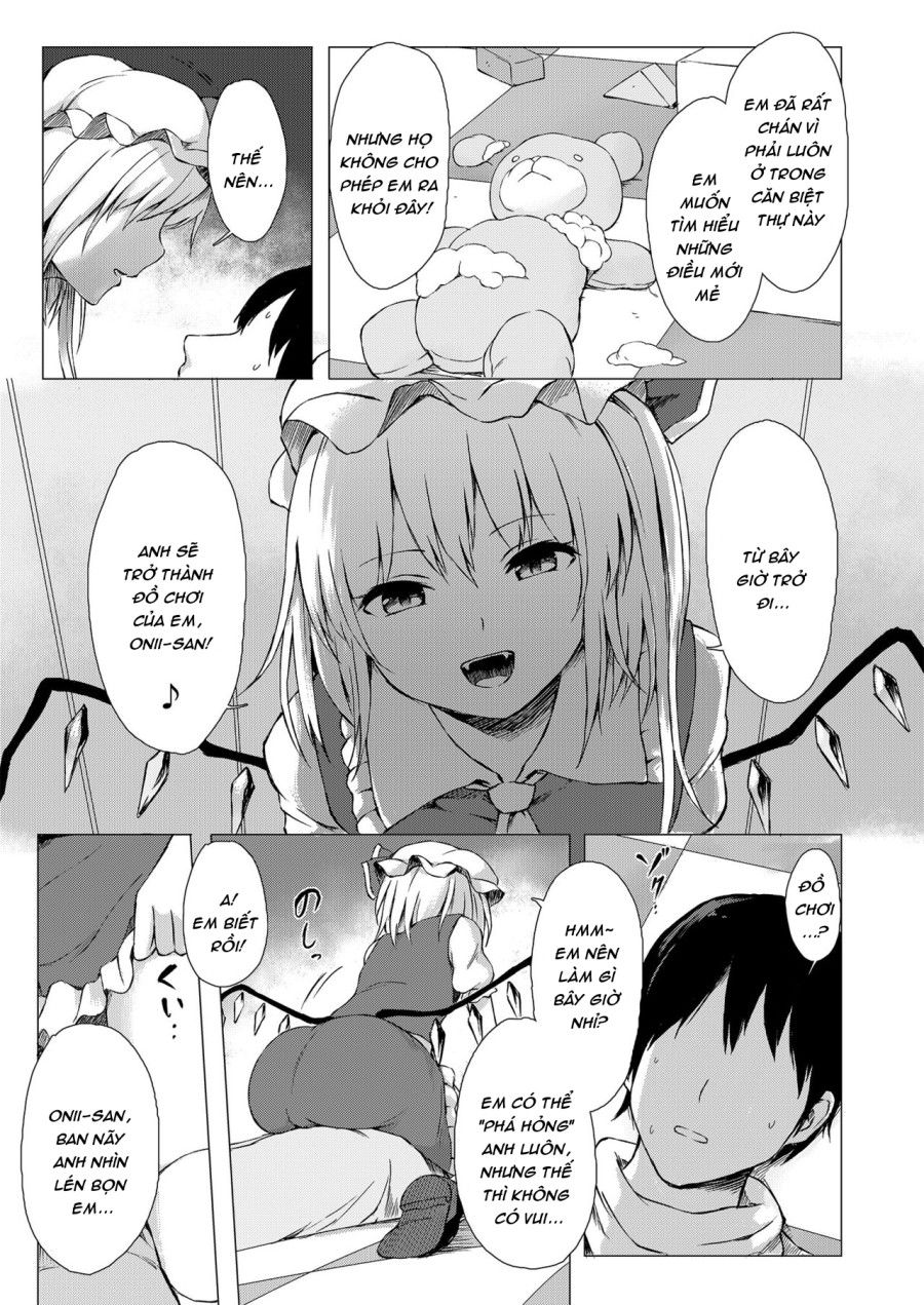 Flan-chan Và Chiếc Máy Dập (touhou) Oneshot page 6 - Giả Dược