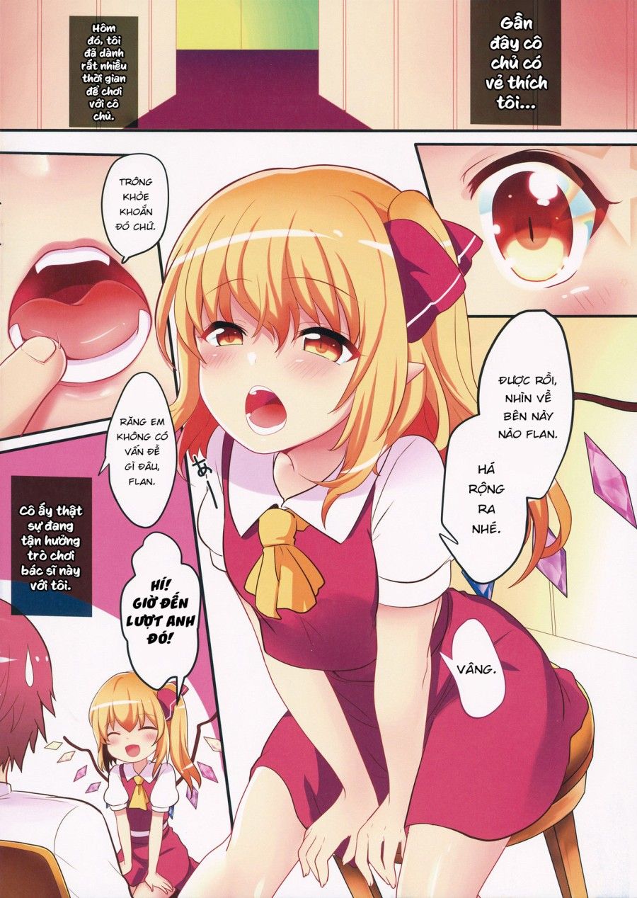 Flan Muốn Chơi Trò Bác Sĩ~! Chương 0 page 4 - Giả Dược