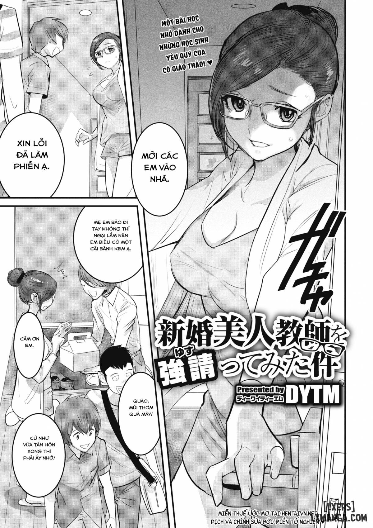 đọc truyện Forcing A Beautiful Newlywed Teacherr Chương 1 ảnh 2 tại Thiên Thai Truyện