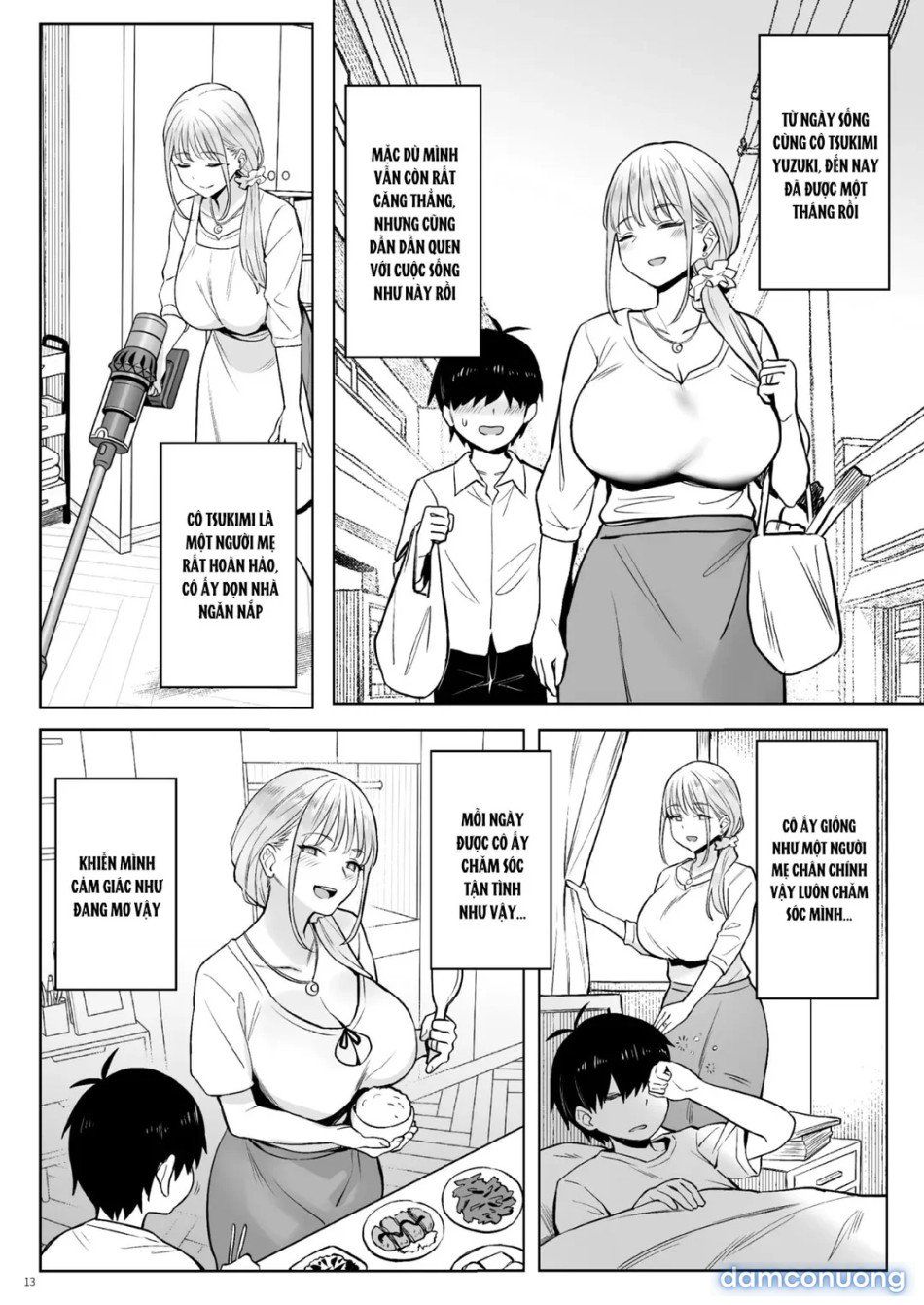 đọc truyện Former Magical Girl’s Family Story: Tsuki Oneshot ảnh 13 tại Thiên Thai Truyện