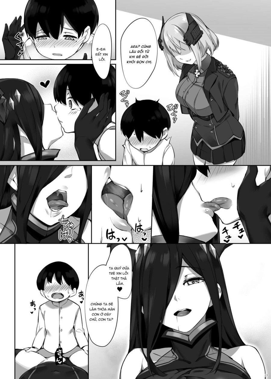 Friedrich No Shota Ama Haha Indeki (azur Lane) Oneshot page 14 - Giả Dược