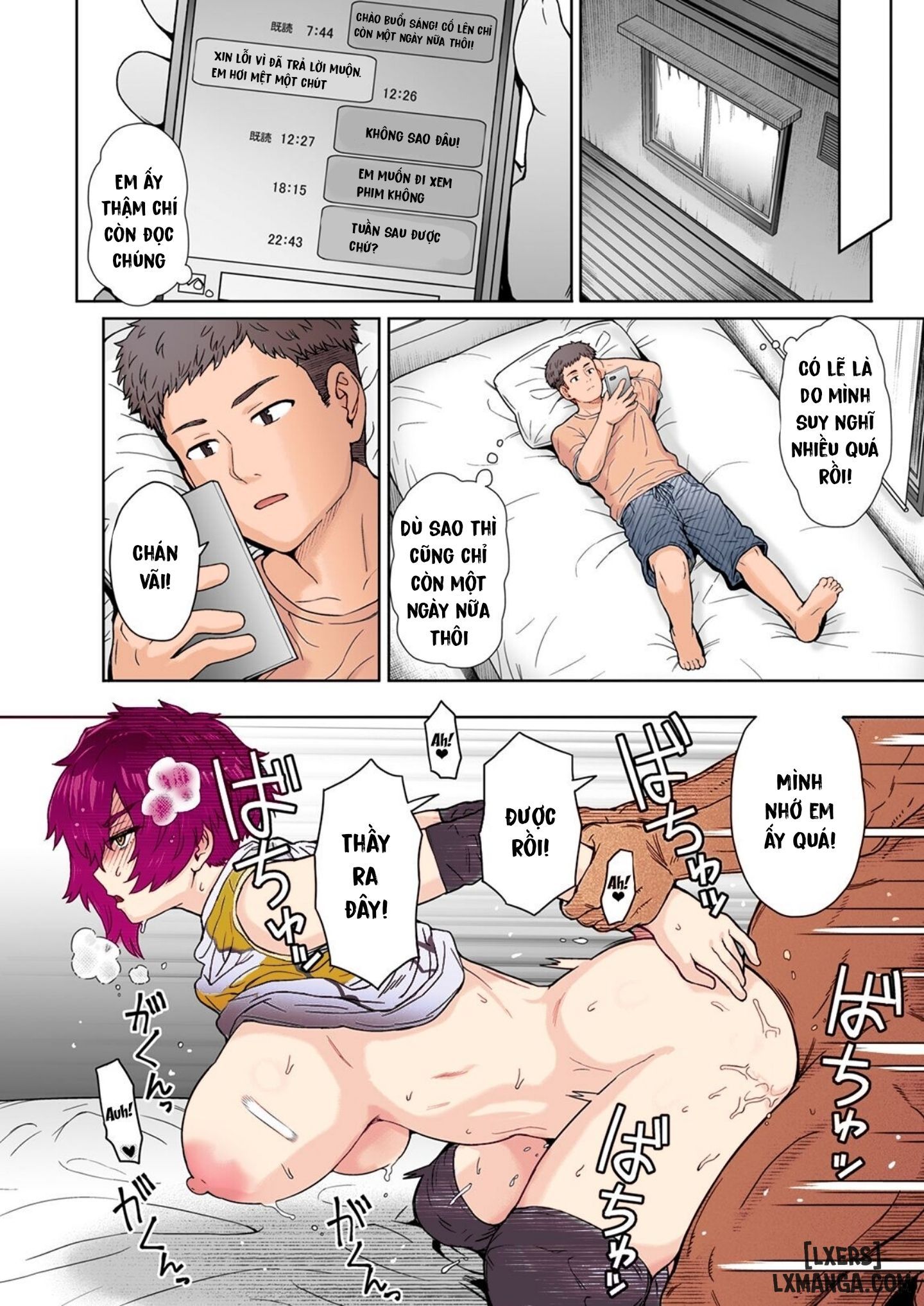 đọc truyện Fuaiso De Senotakai Kanojo Ga Ore No Shiranai Ma Ni… - My Unfriendly Tall Girlfriend Became Like That Behind My Back Oneshot ảnh 26 tại Thiên Thai Truyện