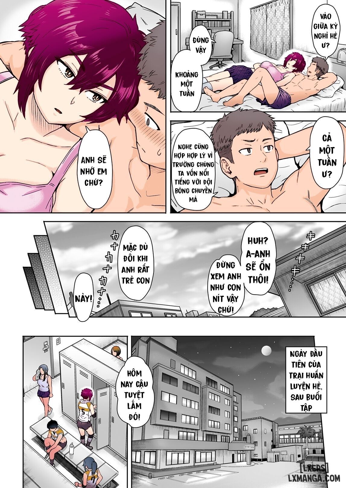 đọc truyện Fuaiso De Senotakai Kanojo Ga Ore No Shiranai Ma Ni… - My Unfriendly Tall Girlfriend Became Like That Behind My Back Oneshot ảnh 8 tại Thiên Thai Truyện