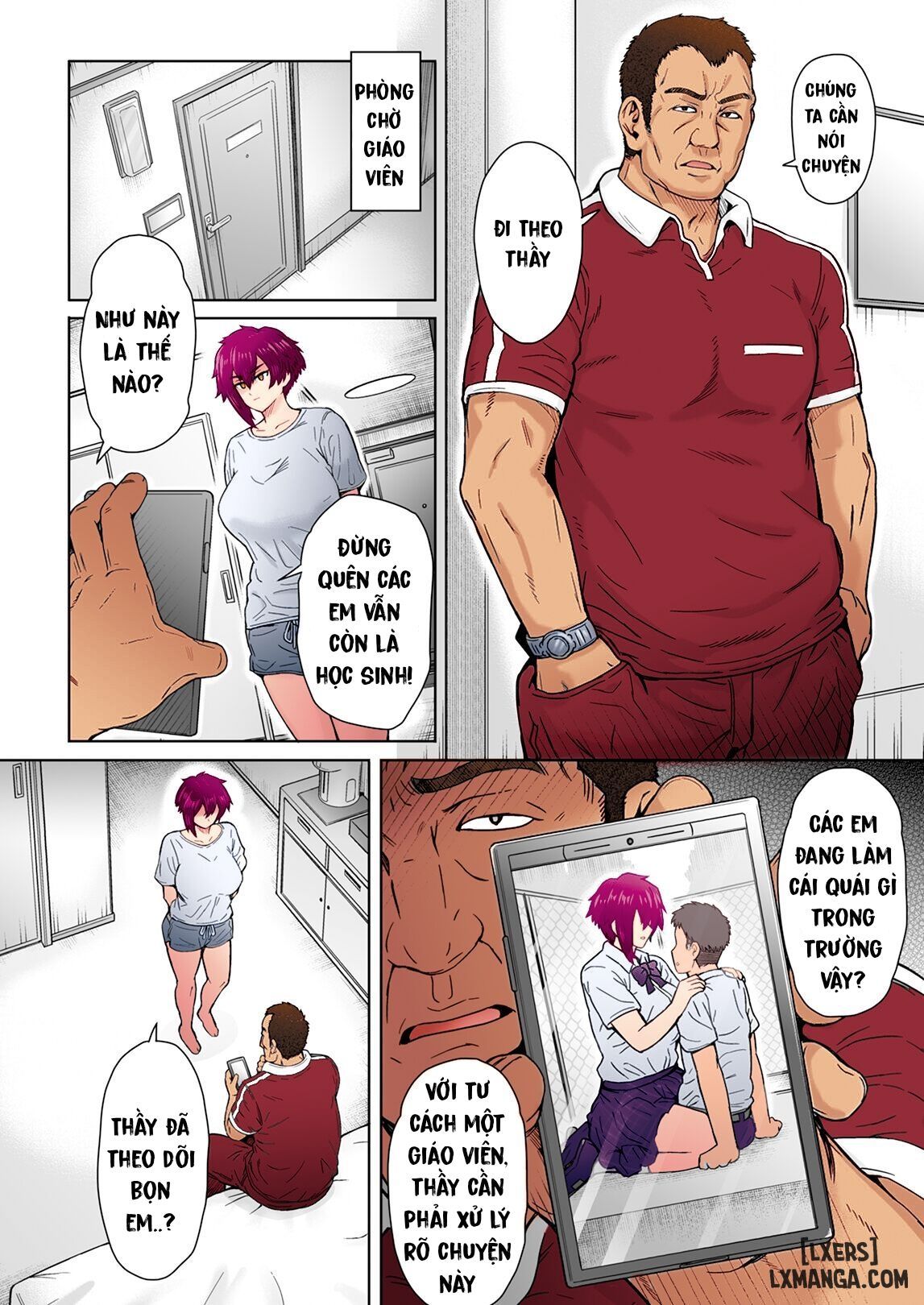 đọc truyện Fuaiso De Senotakai Kanojo Ga Ore No Shiranai Ma Ni… - My Unfriendly Tall Girlfriend Became Like That Behind My Back Oneshot ảnh 10 tại Thiên Thai Truyện