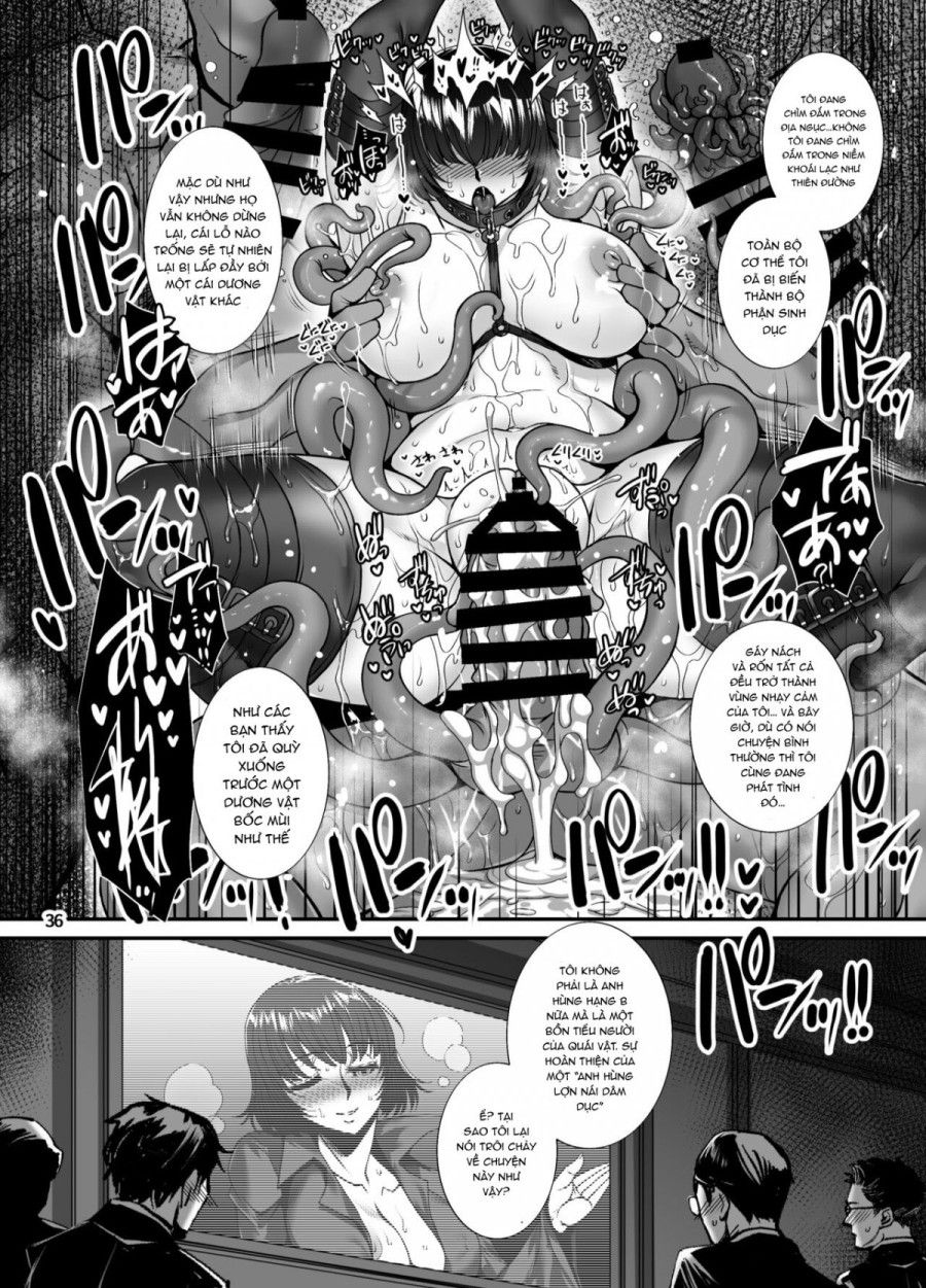 Fubuki Ranshin Kouhen ...b-kyuu 1-i Hero Ga Dosukebe Saimin Nanka Ni Makeru Hazu Ga Oneshot page 35 - Giả Dược