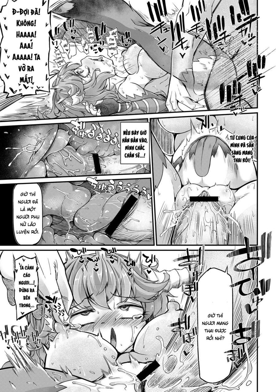 Fukkou!? Ishu Kouhai -mazoku To Ningen No Kyousei Jidai Oneshot page 21 - Giả Dược