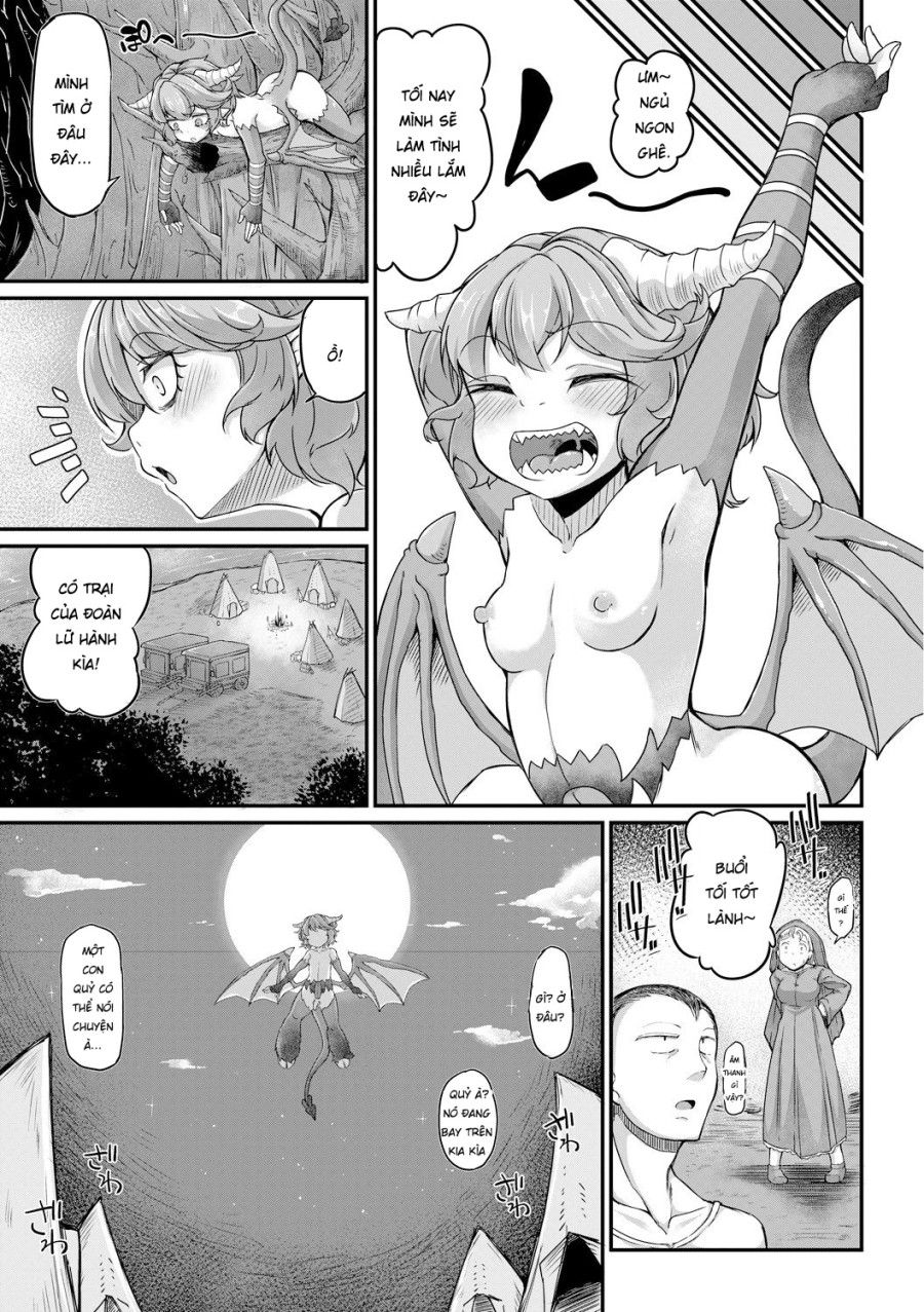 Fukkou!? Ishu Kouhai -mazoku To Ningen No Kyousei Jidai Oneshot page 5 - Giả Dược