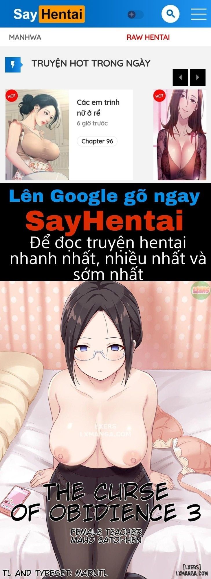 đọc truyện Fukujuu No Noroi 3 ~josei Kyoushi Satoi Maho Hen Oneshot ảnh 1 tại Thiên Thai Truyện