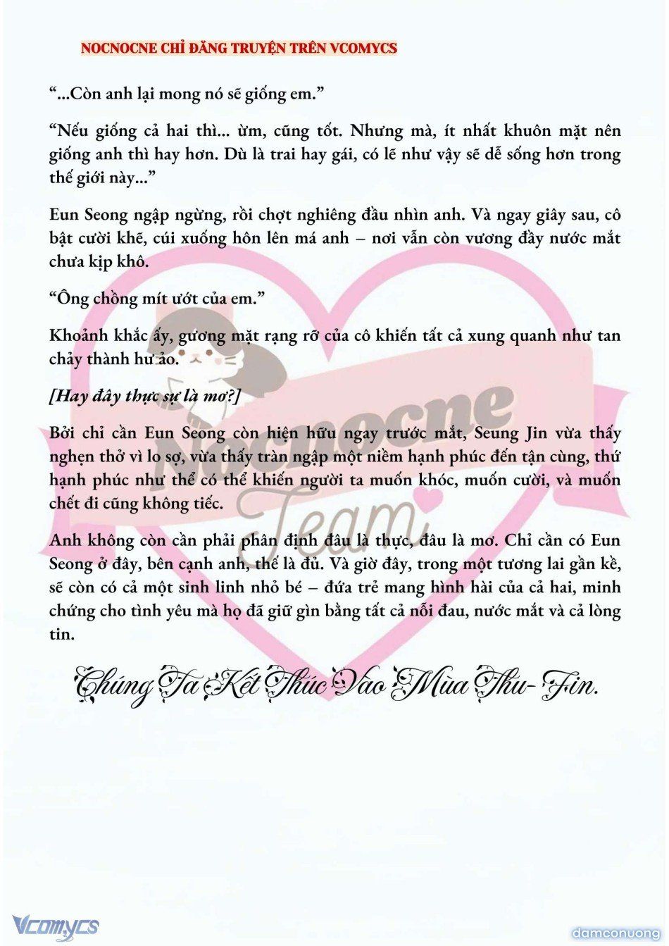 đọc truyện [full] [novel] Chúng Ta Kết Thúc Vào Mùa Thu Chương 81 ảnh 9 tại Thiên Thai Truyện