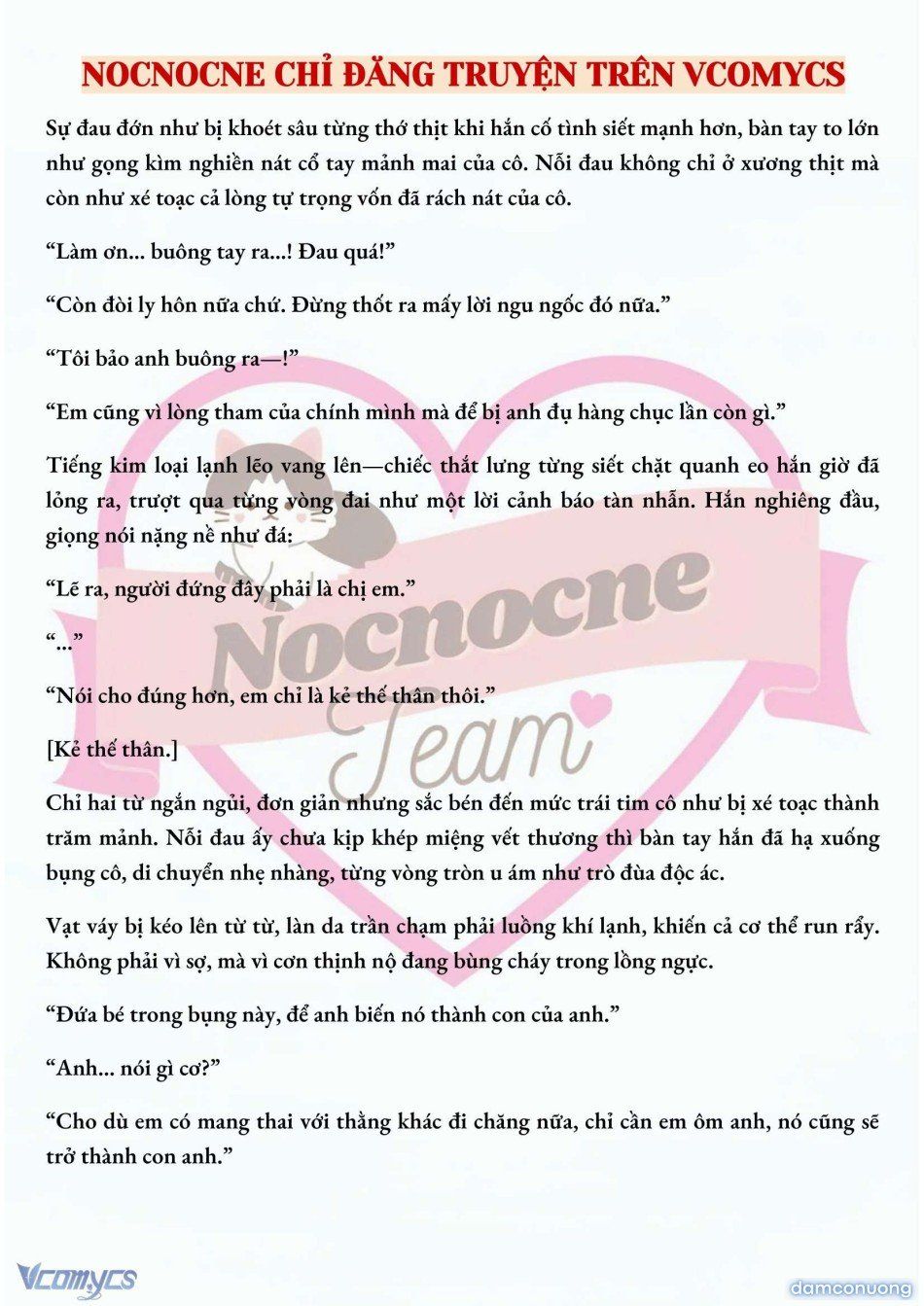 đọc truyện [full] [novel] Mang Thai, Cưỡng Đoạt Chương 1 ảnh 6 tại Thiên Thai Truyện