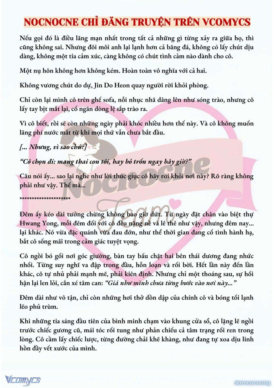 đọc truyện [full] [novel] Mang Thai, Cưỡng Đoạt Chương 10 ảnh 9 tại Thiên Thai Truyện