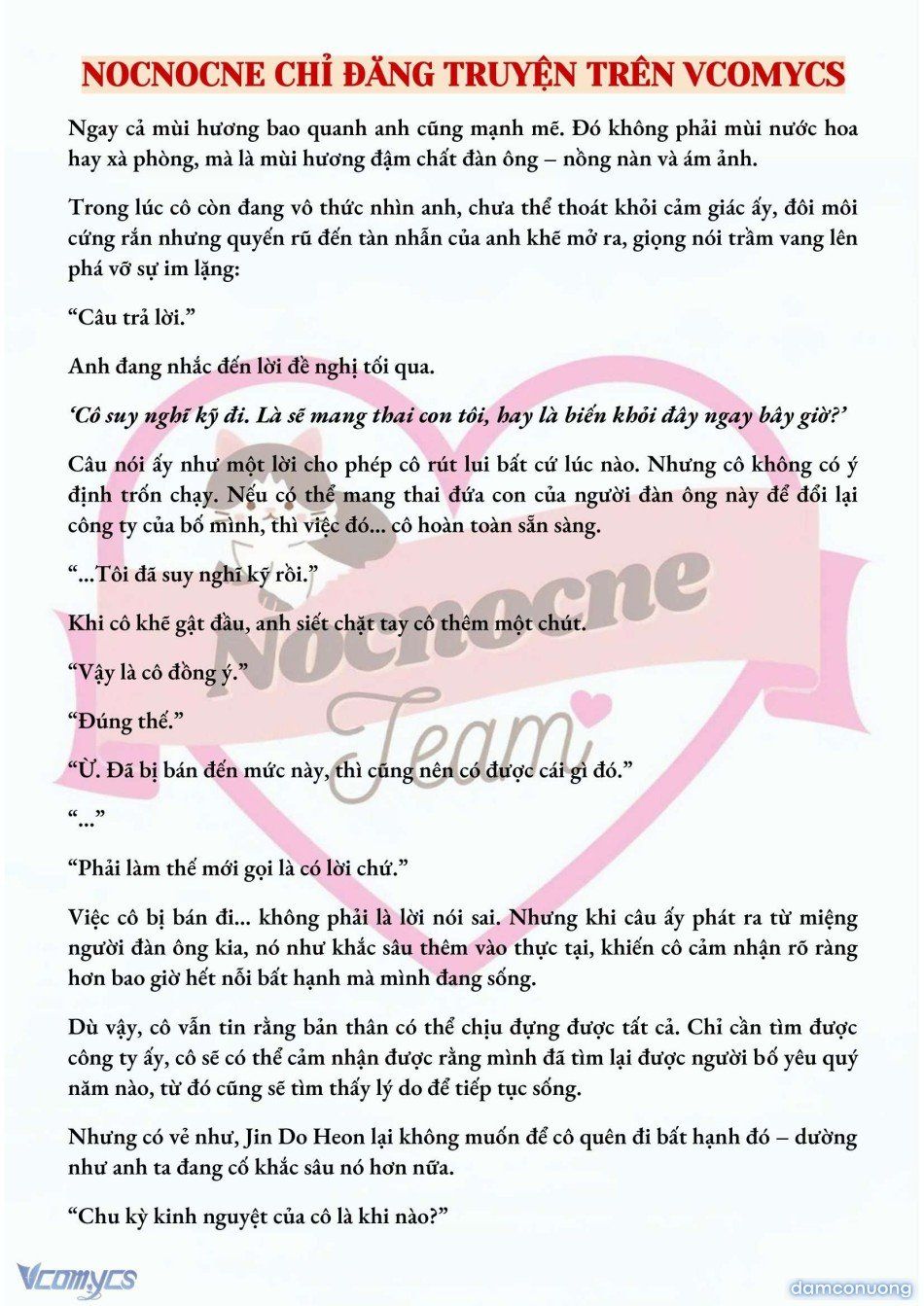 đọc truyện [full] [novel] Mang Thai, Cưỡng Đoạt Chương 11 ảnh 5 tại Thiên Thai Truyện