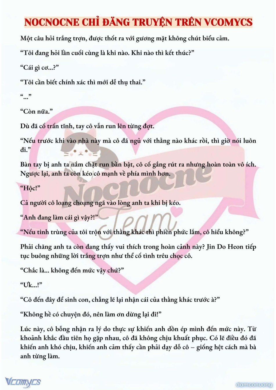 đọc truyện [full] [novel] Mang Thai, Cưỡng Đoạt Chương 11 ảnh 6 tại Thiên Thai Truyện