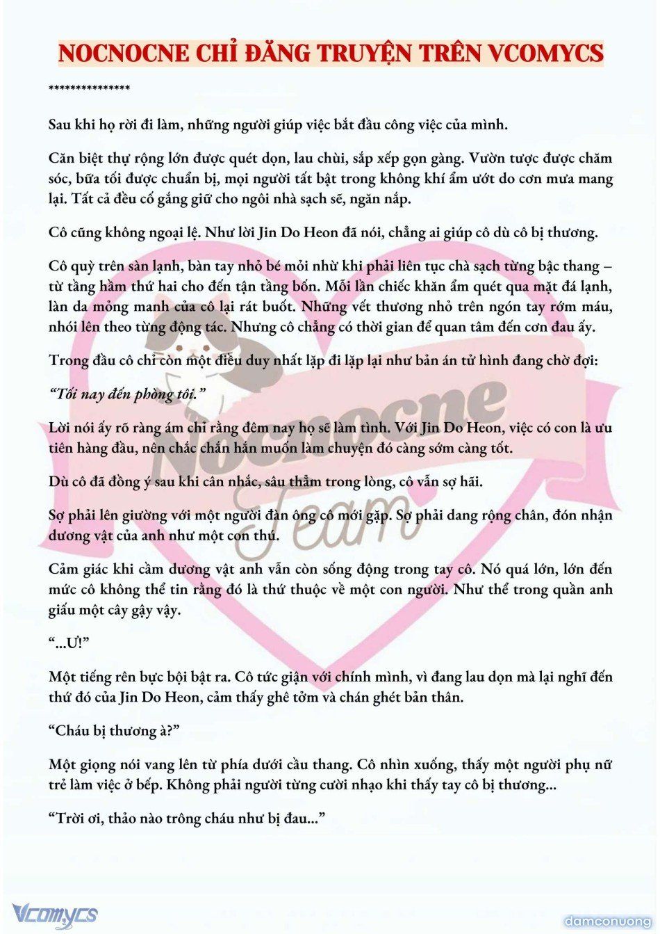 đọc truyện [full] [novel] Mang Thai, Cưỡng Đoạt Chương 12 ảnh 7 tại Thiên Thai Truyện