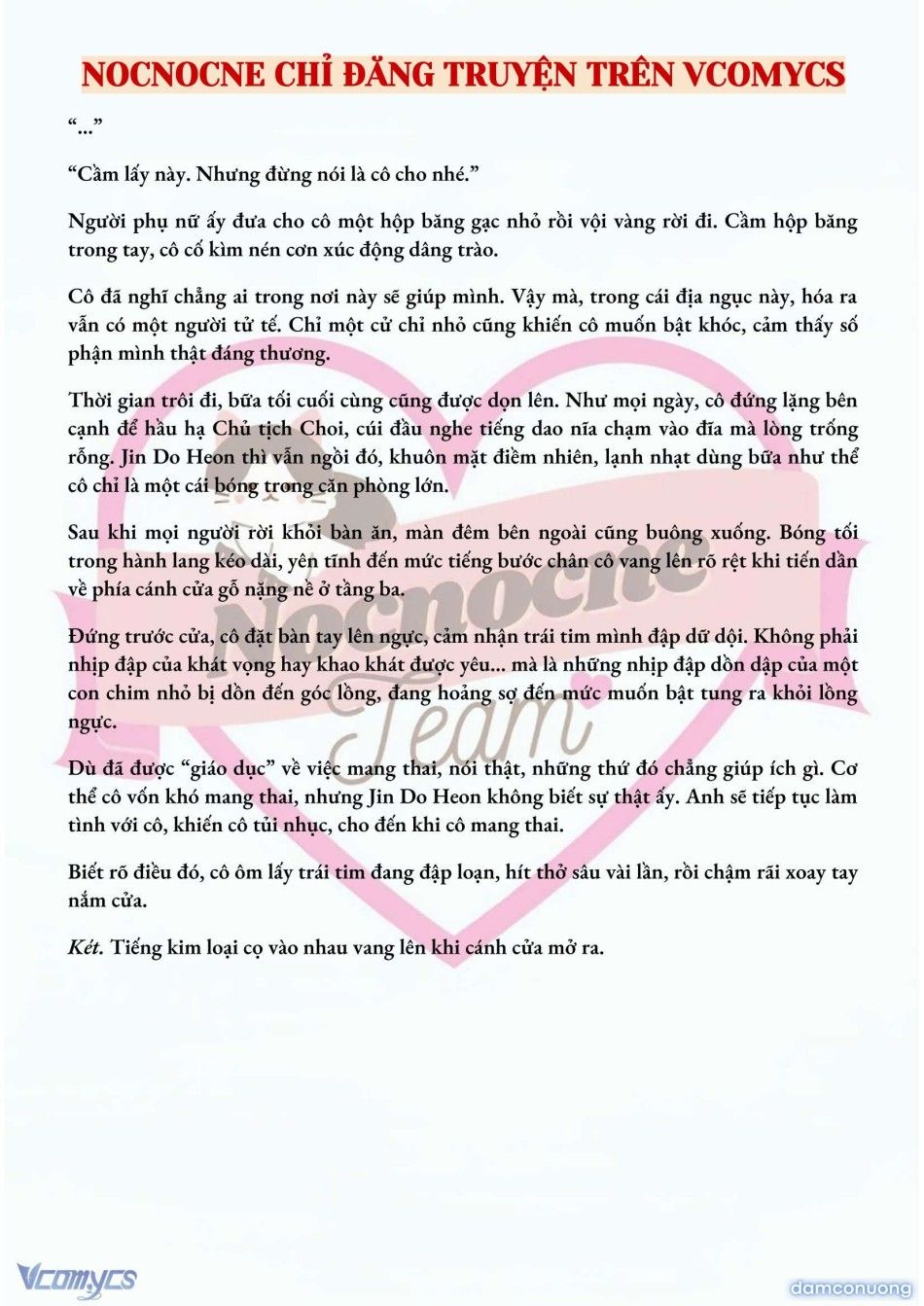 đọc truyện [full] [novel] Mang Thai, Cưỡng Đoạt Chương 12 ảnh 8 tại Thiên Thai Truyện