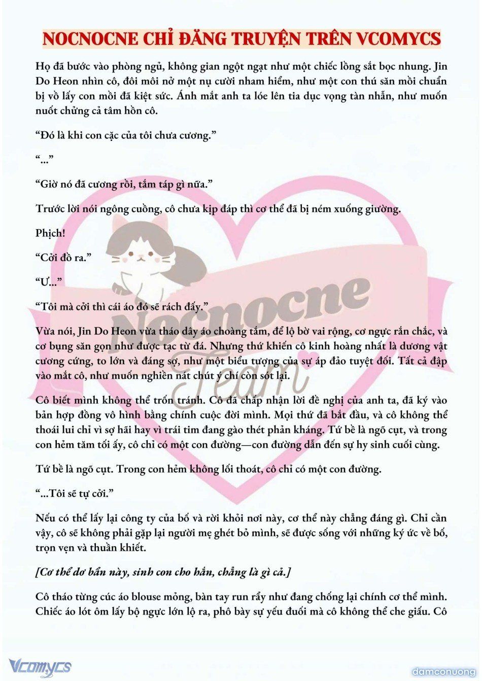 đọc truyện [full] [novel] Mang Thai, Cưỡng Đoạt Chương 13 ảnh 8 tại Thiên Thai Truyện