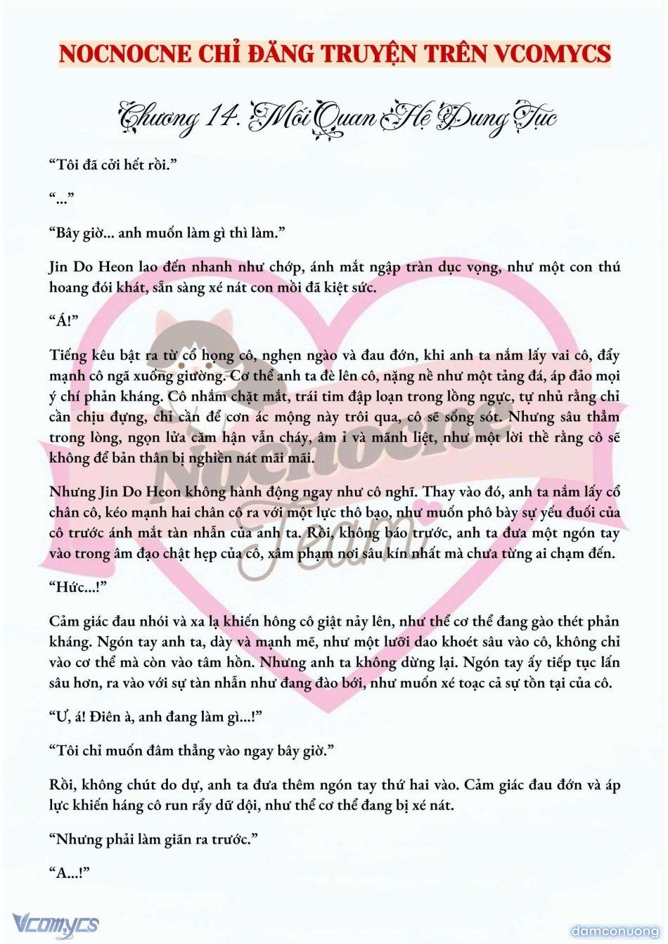 đọc truyện [full] [novel] Mang Thai, Cưỡng Đoạt Chương 14 ảnh 3 tại Thiên Thai Truyện