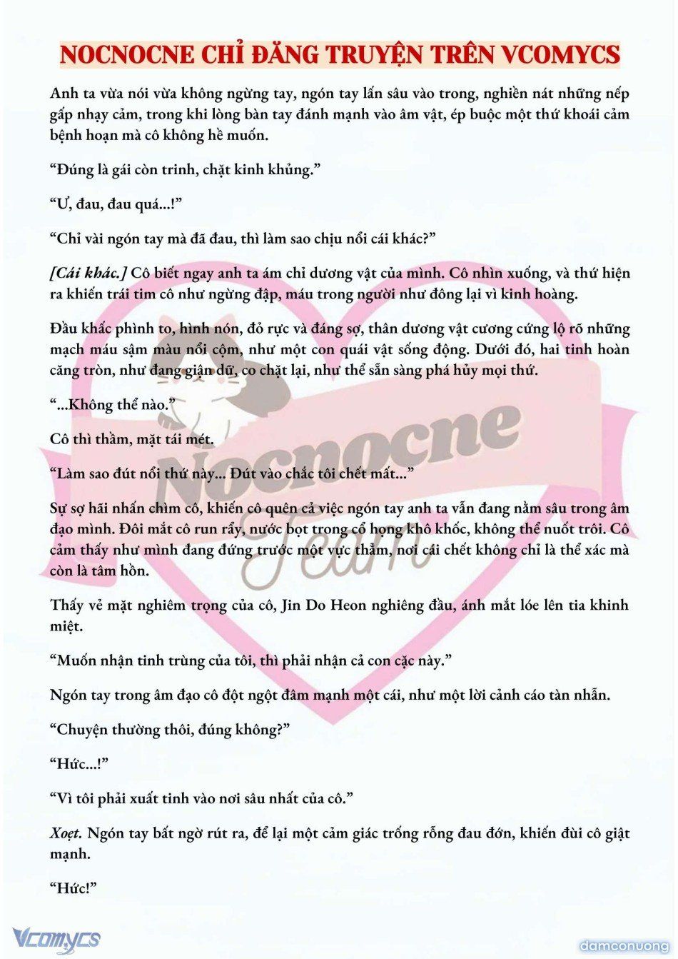 đọc truyện [full] [novel] Mang Thai, Cưỡng Đoạt Chương 14 ảnh 6 tại Thiên Thai Truyện