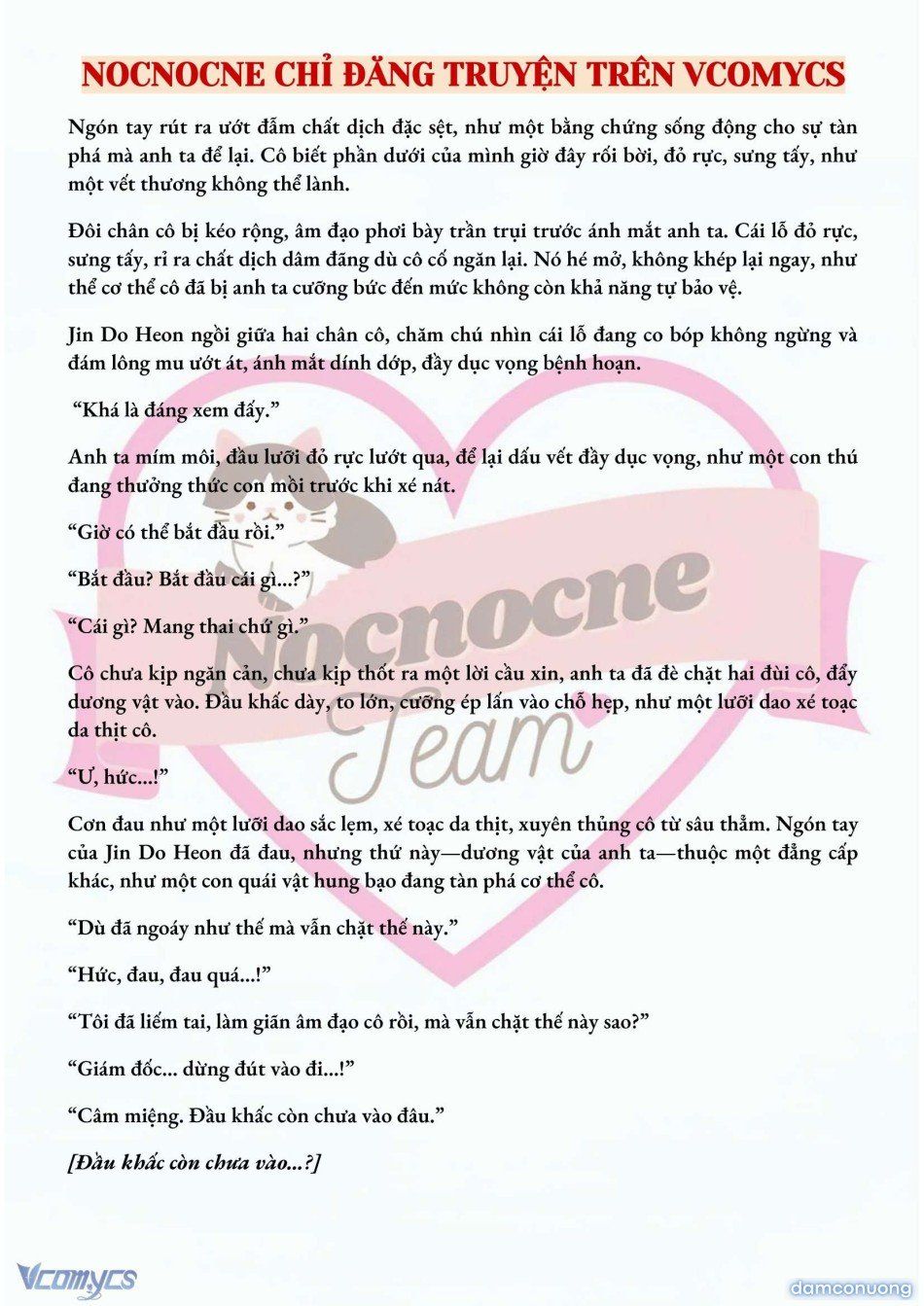 đọc truyện [full] [novel] Mang Thai, Cưỡng Đoạt Chương 14 ảnh 7 tại Thiên Thai Truyện