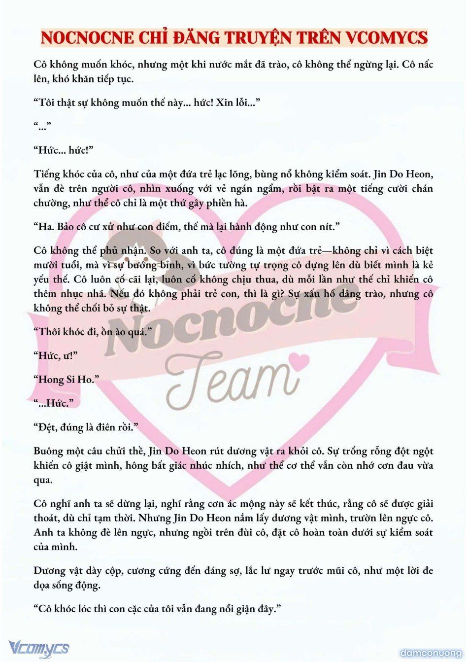 đọc truyện [full] [novel] Mang Thai, Cưỡng Đoạt Chương 15 ảnh 4 tại Thiên Thai Truyện