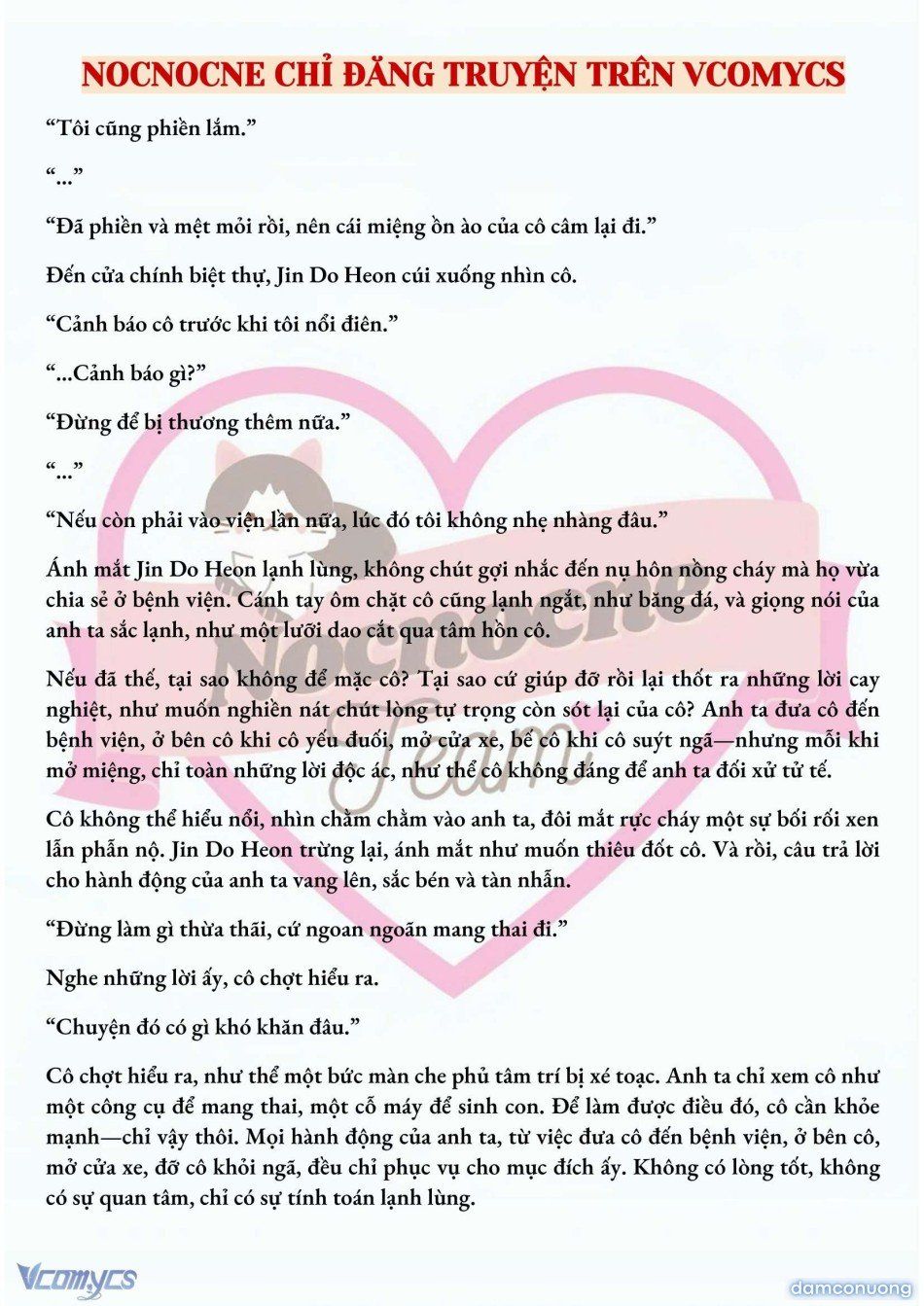 đọc truyện [full] [novel] Mang Thai, Cưỡng Đoạt Chương 19 ảnh 8 tại Thiên Thai Truyện