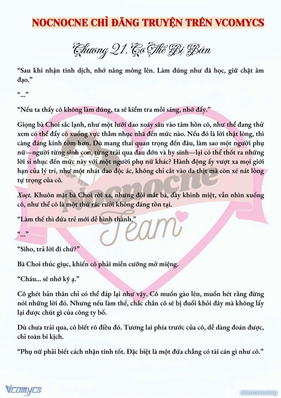 đọc truyện [full] [novel] Mang Thai, Cưỡng Đoạt Chương 21 ảnh 3 tại Thiên Thai Truyện