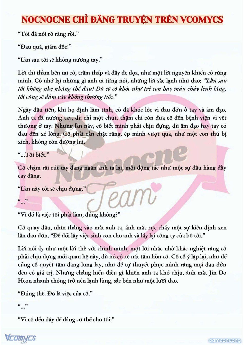 đọc truyện [full] [novel] Mang Thai, Cưỡng Đoạt Chương 29 ảnh 6 tại Thiên Thai Truyện