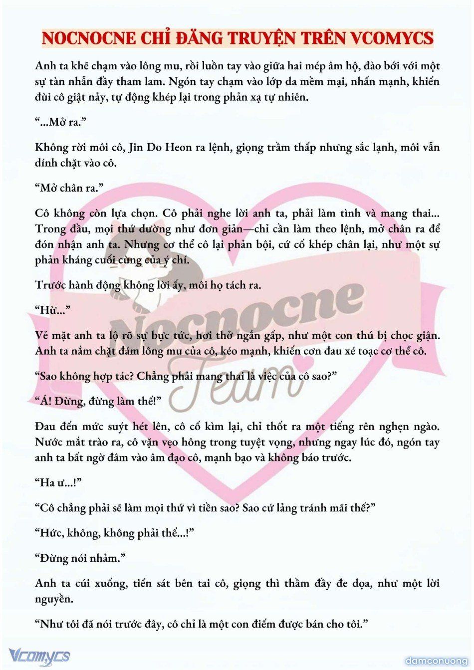 đọc truyện [full] [novel] Mang Thai, Cưỡng Đoạt Chương 29 ảnh 8 tại Thiên Thai Truyện