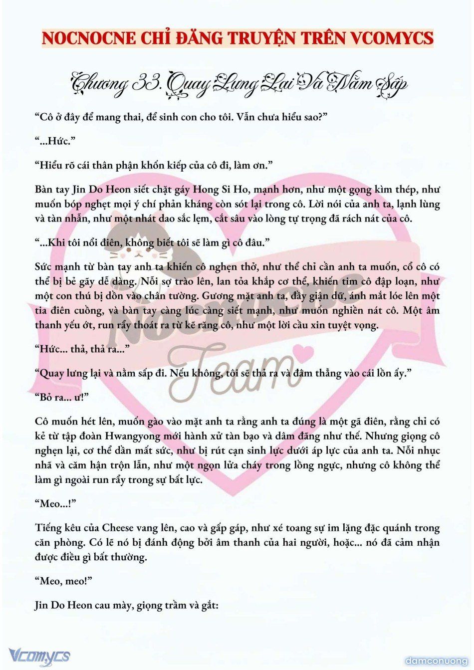 đọc truyện [full] [novel] Mang Thai, Cưỡng Đoạt Chương 33 ảnh 3 tại Thiên Thai Truyện