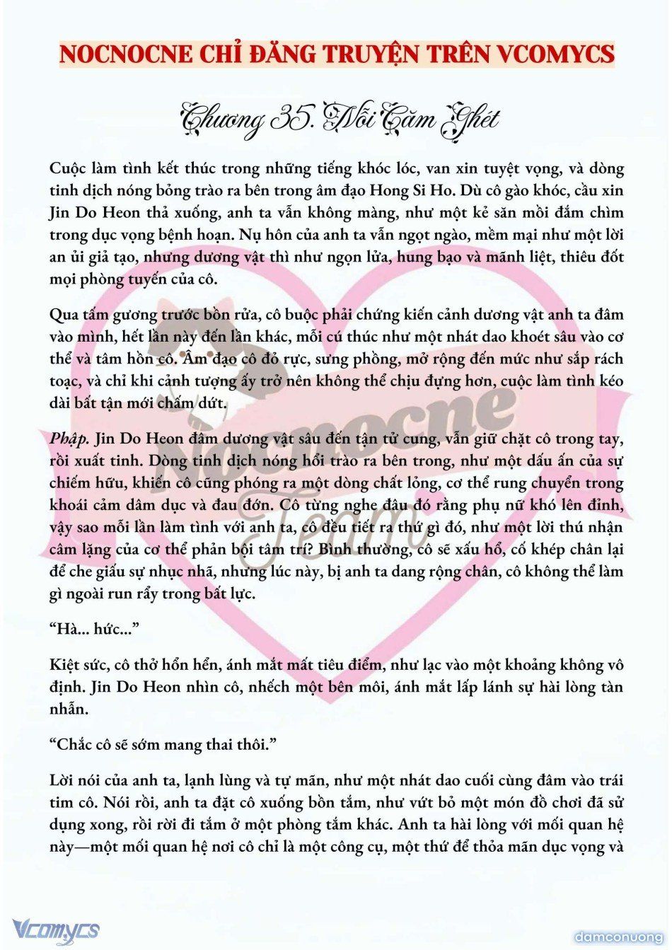 đọc truyện [full] [novel] Mang Thai, Cưỡng Đoạt Chương 35 ảnh 3 tại Thiên Thai Truyện